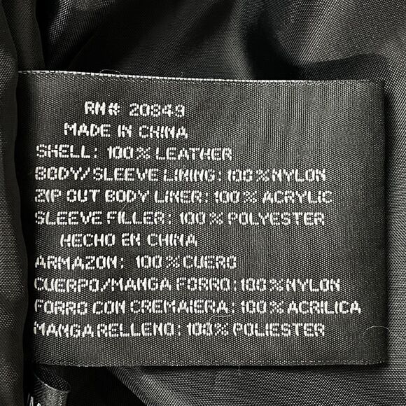 Phase 2 Long Leather Double Breast Trench Coat Men’s Large Black Zip Liner Goth - Picture 8 of 16